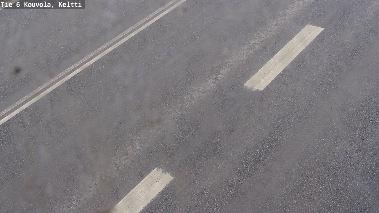 Weather Camera Image Väg 6 Kouvola,  Keltti, Kouvola, Kymenlaakso