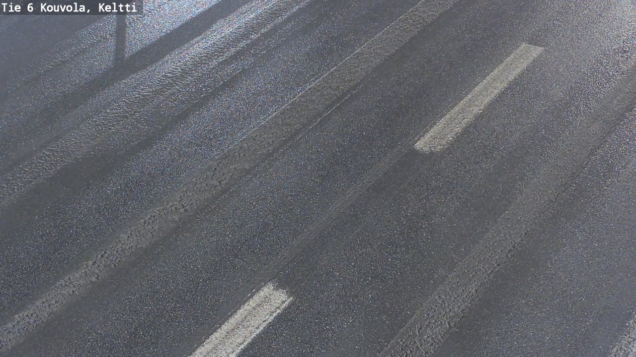 Weather Camera Image Väg 6 Kouvola,  Keltti, Kouvola, Kymenlaakso