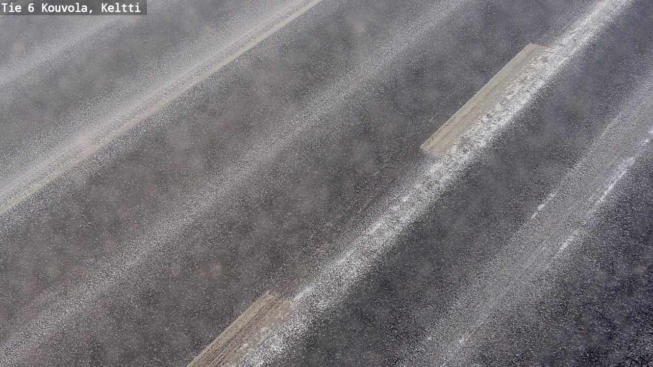 Weather Camera Image Road 6 Kouvola, Keltti, Kouvola, Kymenlaakso