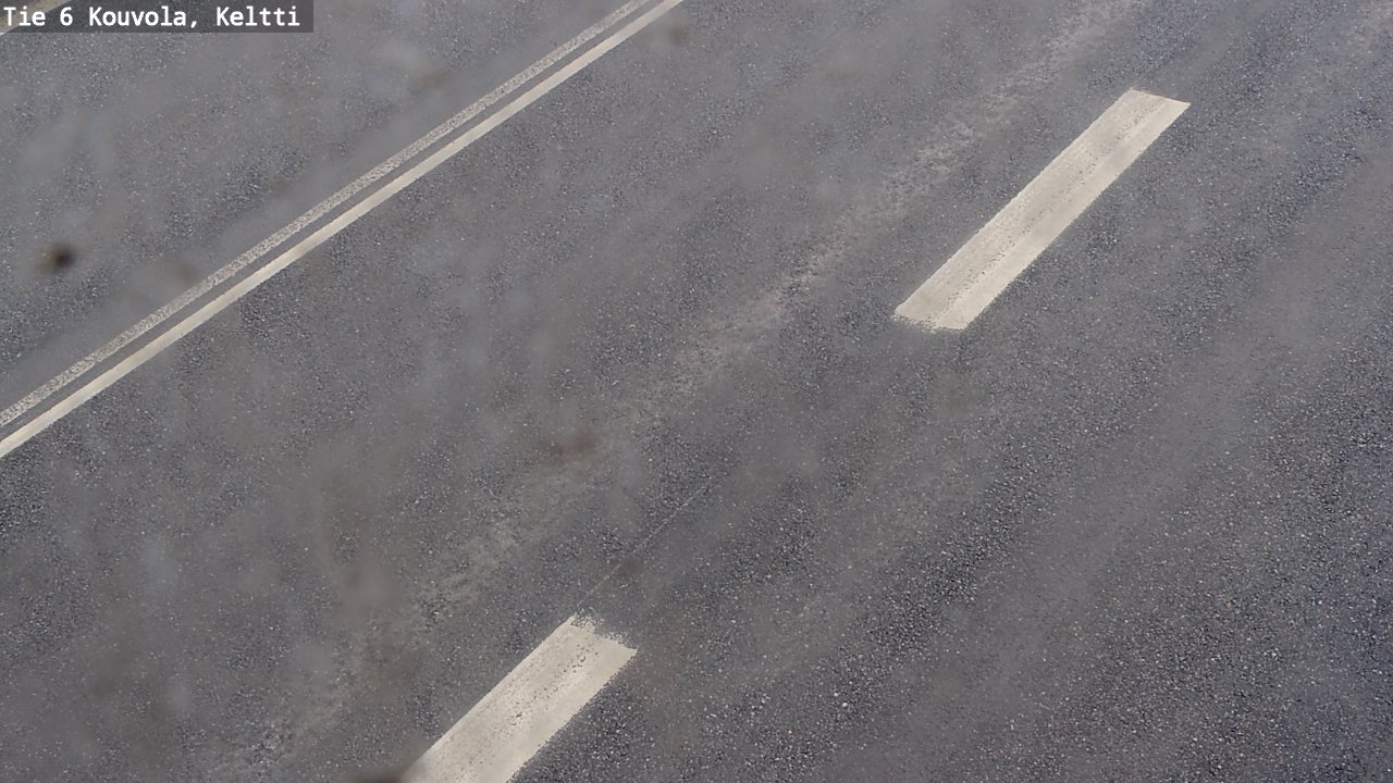 Weather Camera Image Väg 6 Kouvola,  Keltti, Kouvola, Kymenlaakso