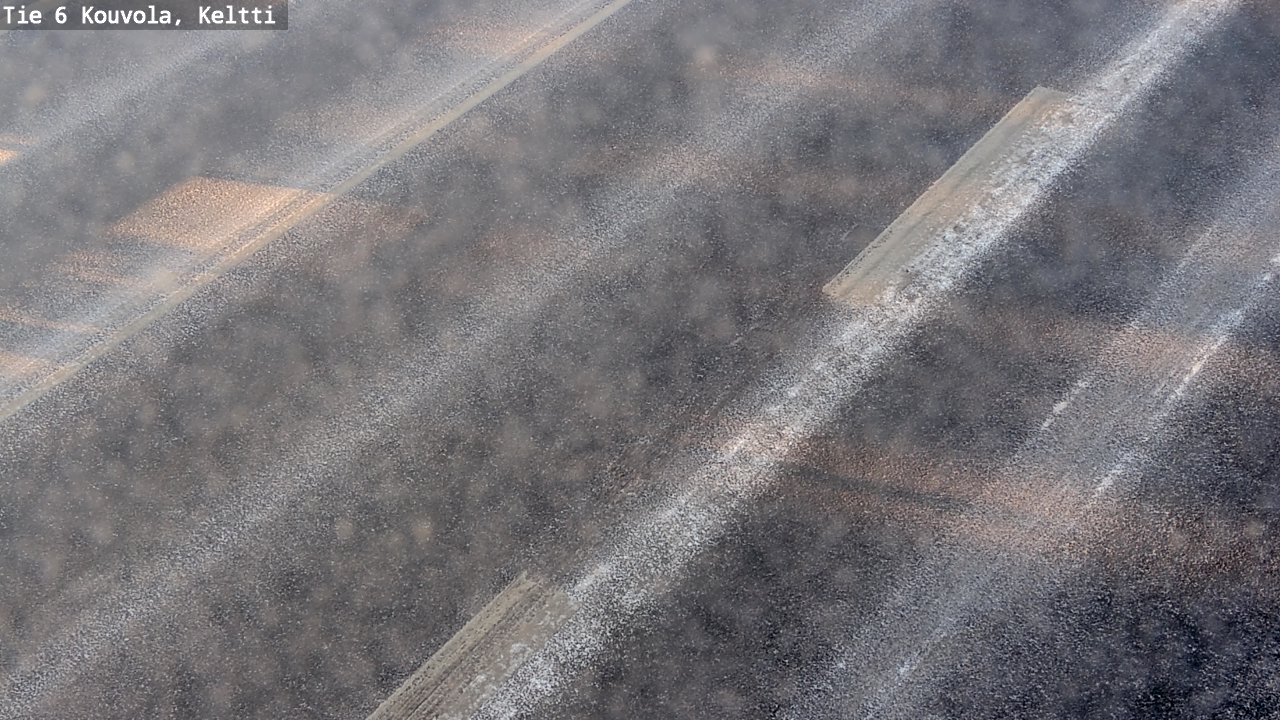 Weather Camera Image Road 6 Kouvola, Keltti, Kouvola, Kymenlaakso