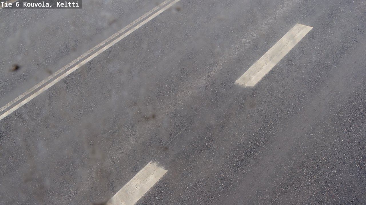 Weather Camera Image Väg 6 Kouvola,  Keltti, Kouvola, Kymenlaakso