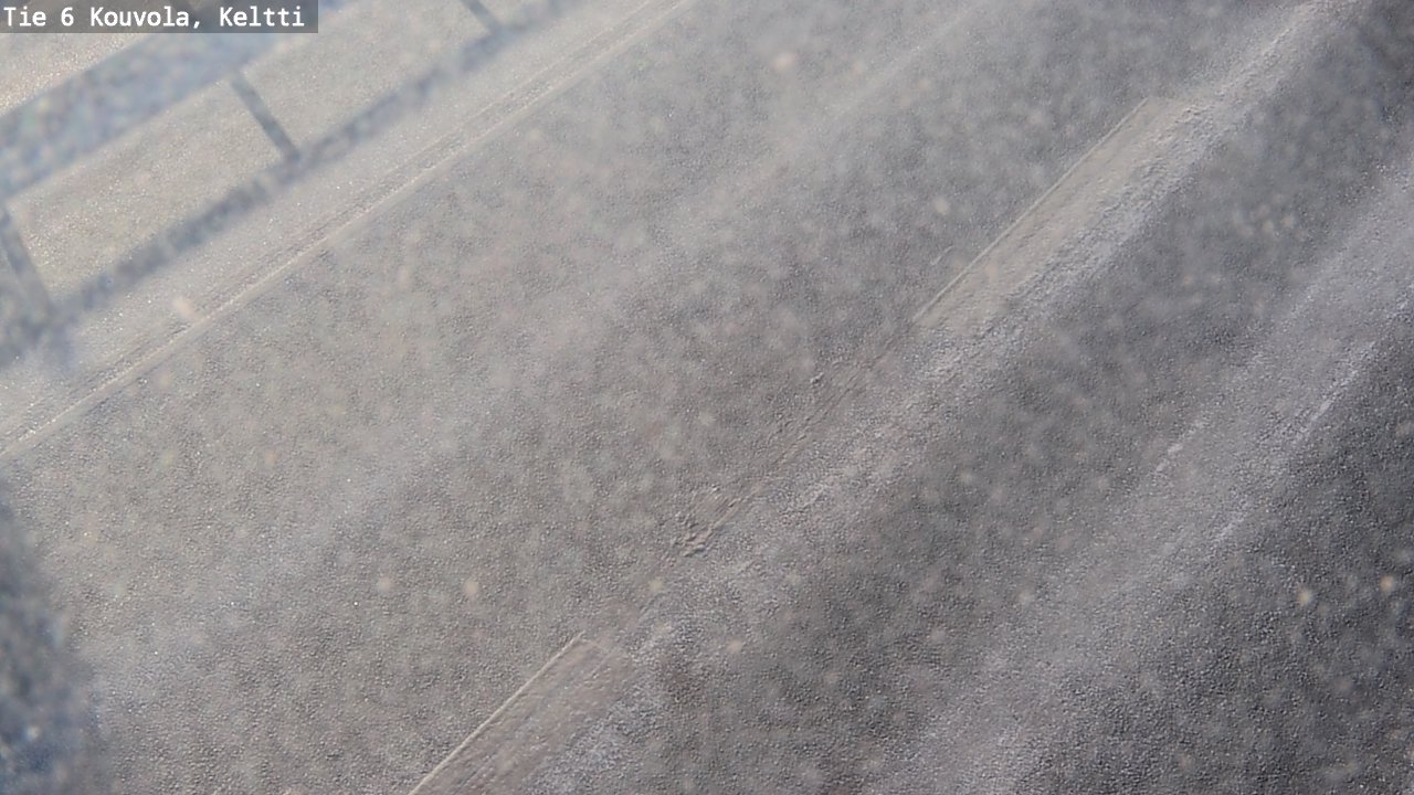 Weather Camera Image Road 6 Kouvola, Keltti, Kouvola, Kymenlaakso