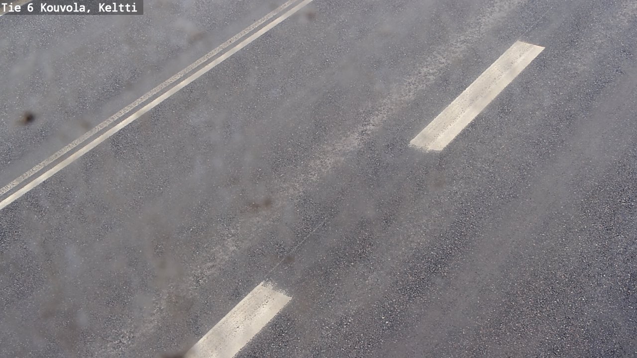 Weather Camera Image Väg 6 Kouvola,  Keltti, Kouvola, Kymenlaakso
