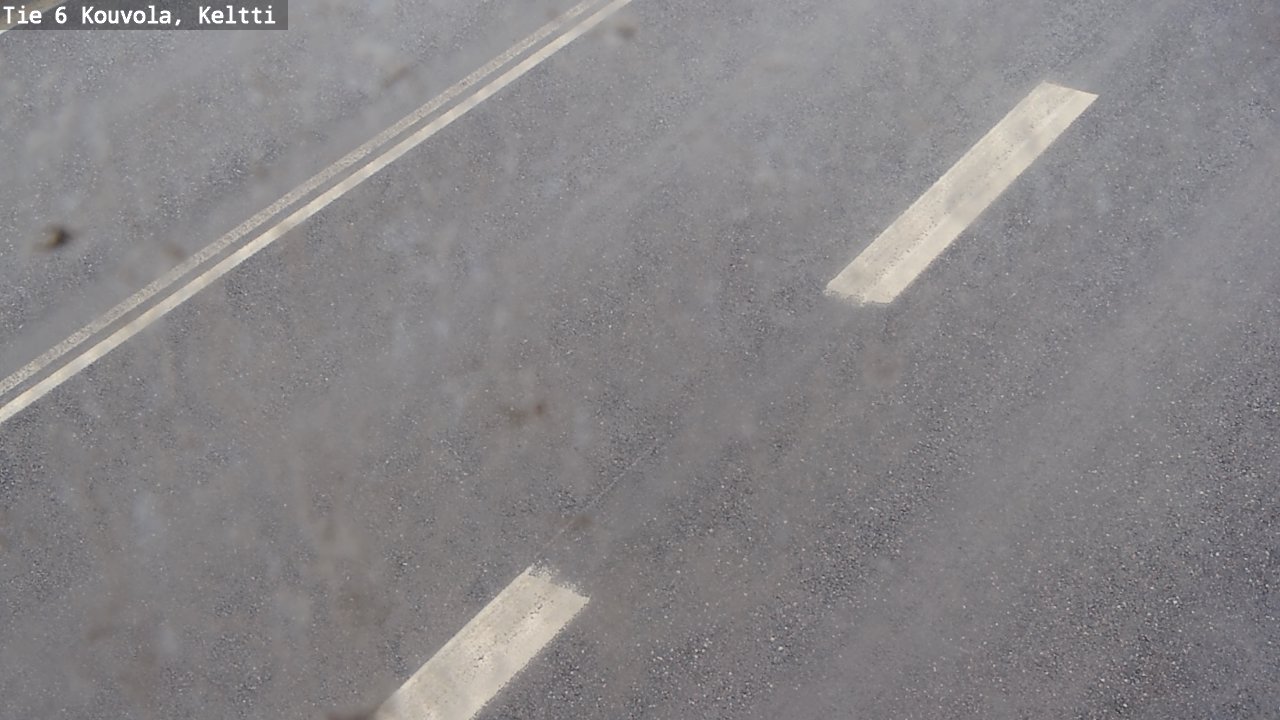 Weather Camera Image Väg 6 Kouvola,  Keltti, Kouvola, Kymenlaakso