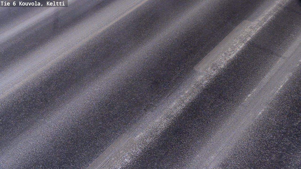 Weather Camera Image Väg 6 Kouvola,  Keltti, Kouvola, Kymenlaakso