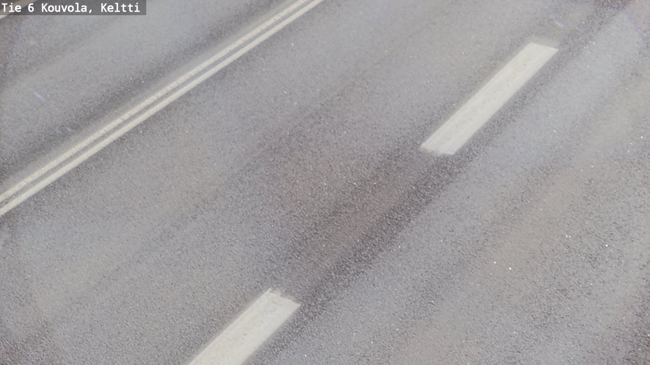 Weather Camera Image Väg 6 Kouvola,  Keltti, Kouvola, Kymenlaakso