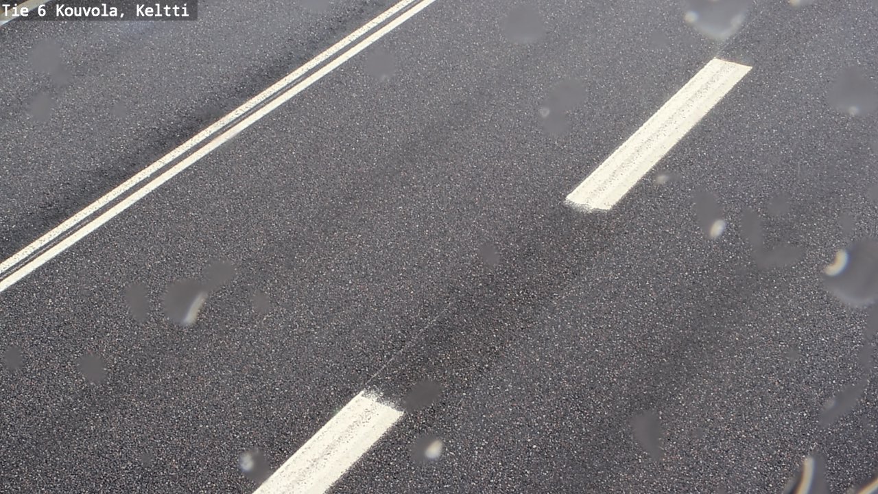 Weather Camera Image Väg 6 Kouvola,  Keltti, Kouvola, Kymenlaakso