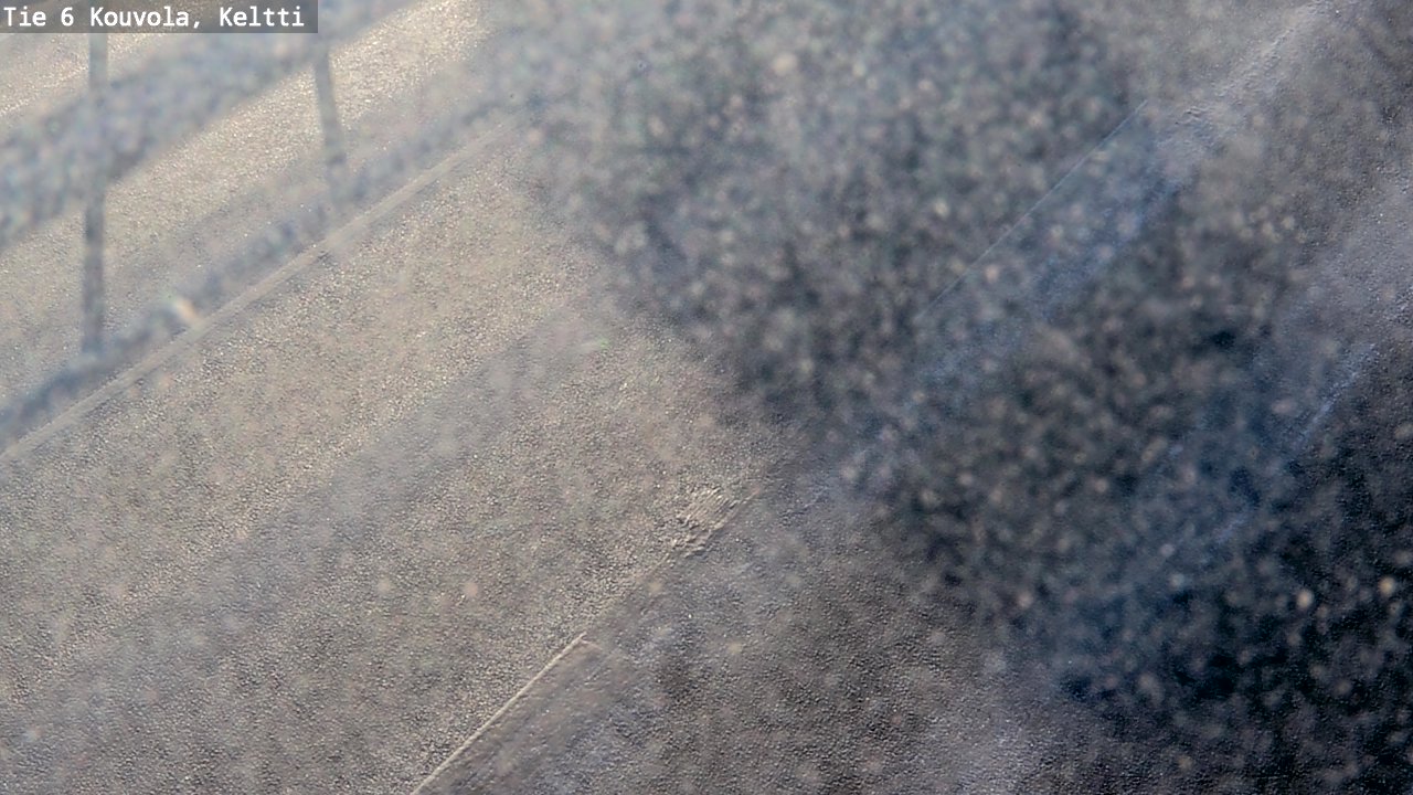 Weather Camera Image Väg 6 Kouvola,  Keltti, Kouvola, Kymenlaakso