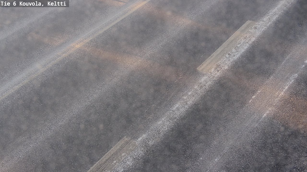 Weather Camera Image Road 6 Kouvola, Keltti, Kouvola, Kymenlaakso
