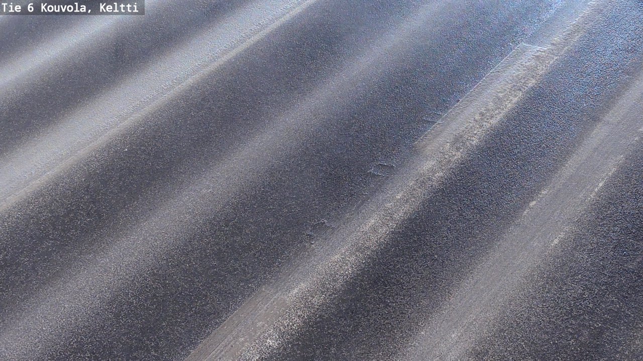 Weather Camera Image Väg 6 Kouvola,  Keltti, Kouvola, Kymenlaakso