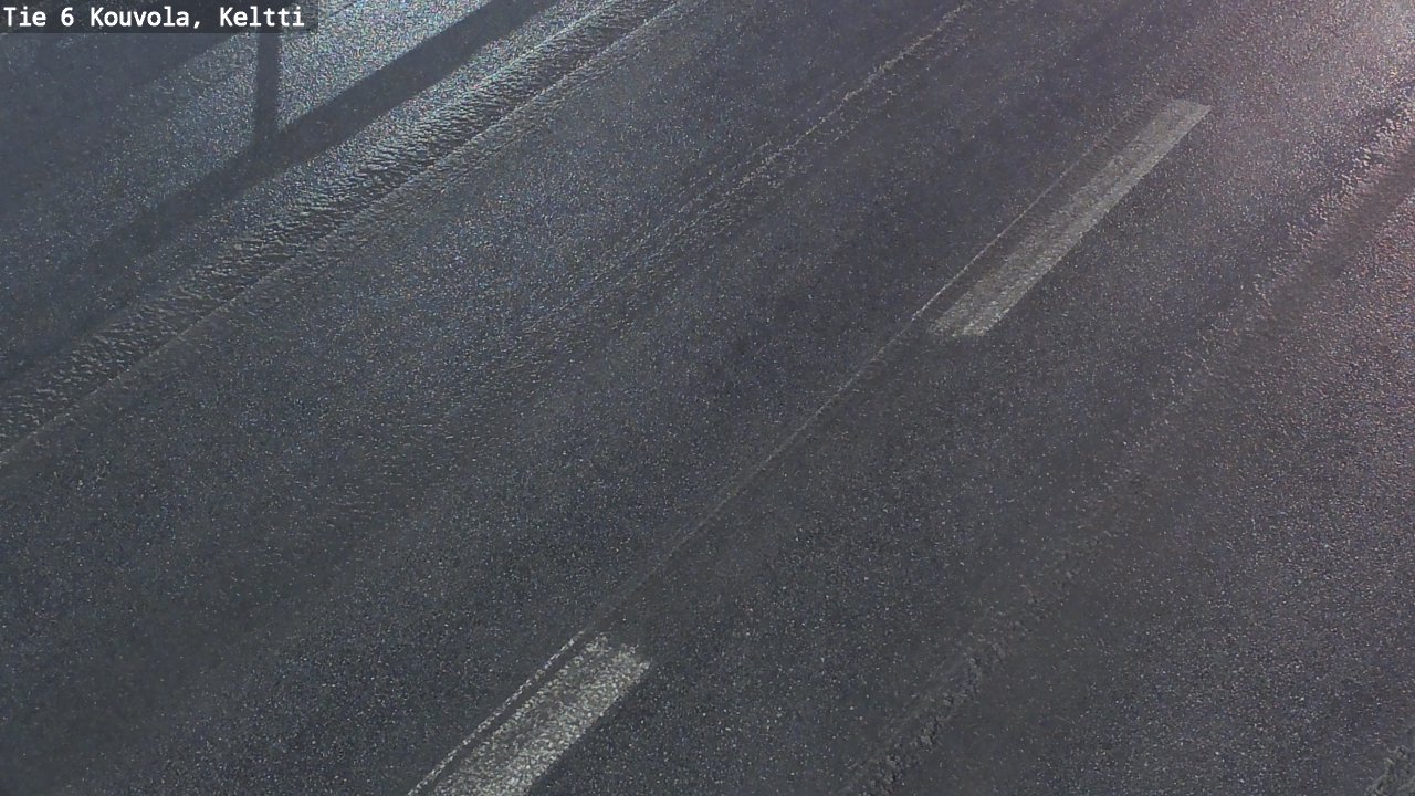 Weather Camera Image Väg 6 Kouvola,  Keltti, Kouvola, Kymenlaakso