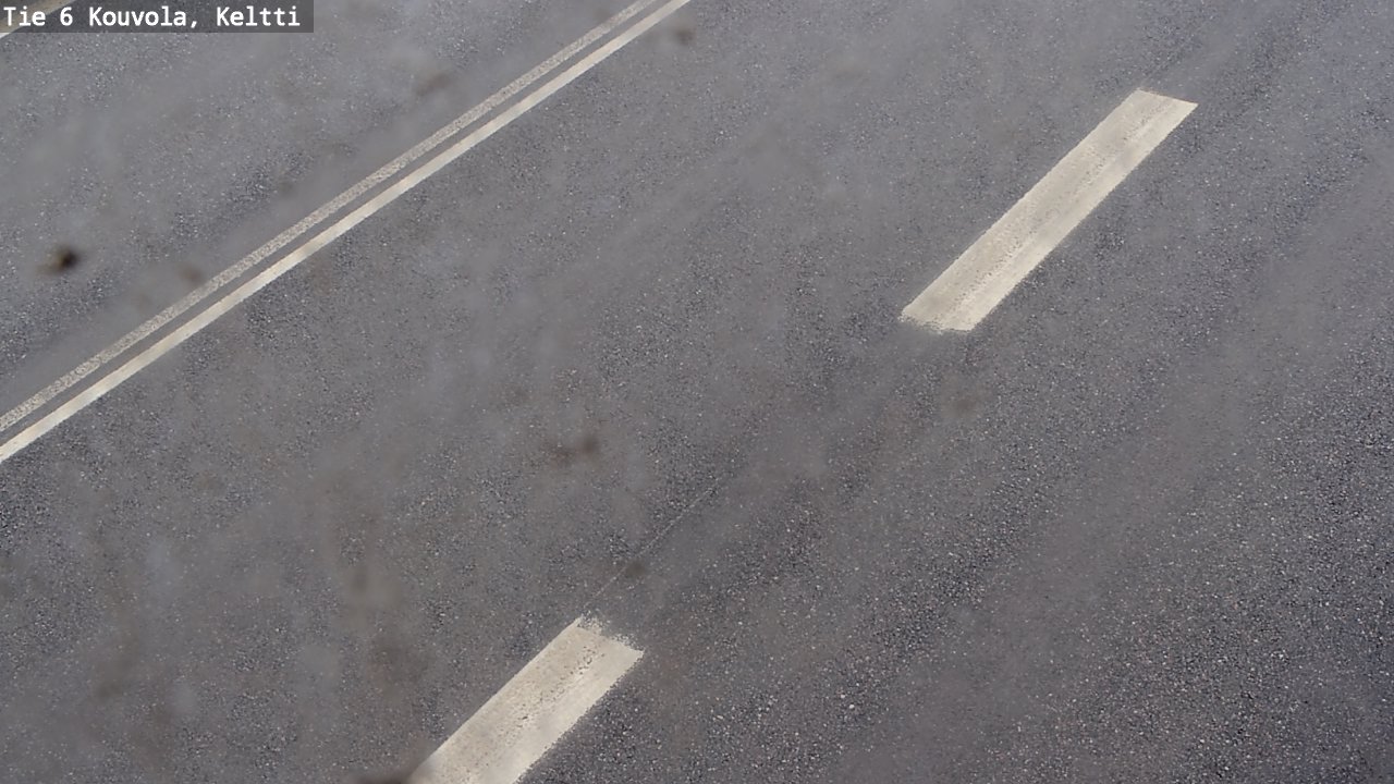 Weather Camera Image Väg 6 Kouvola,  Keltti, Kouvola, Kymenlaakso