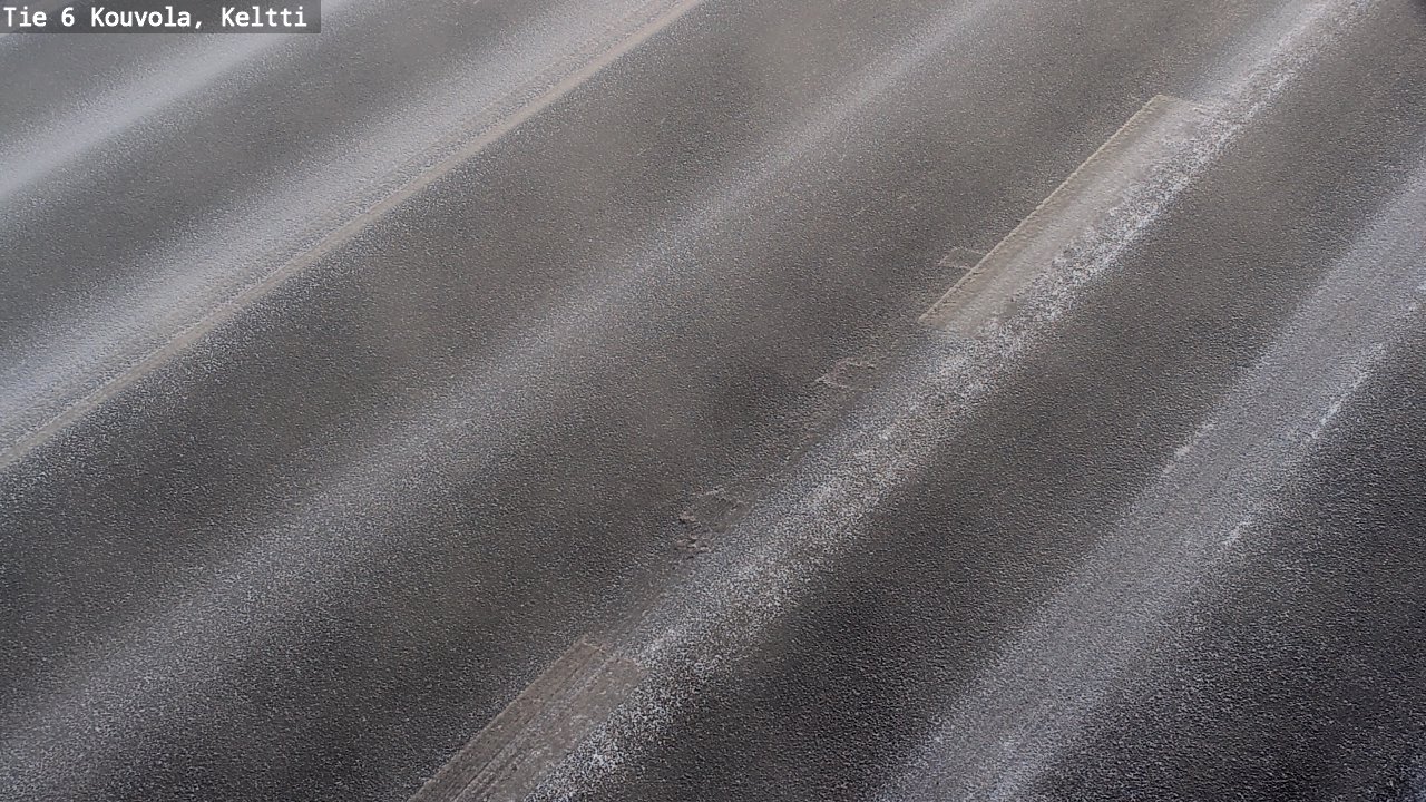 Weather Camera Image Väg 6 Kouvola,  Keltti, Kouvola, Kymenlaakso