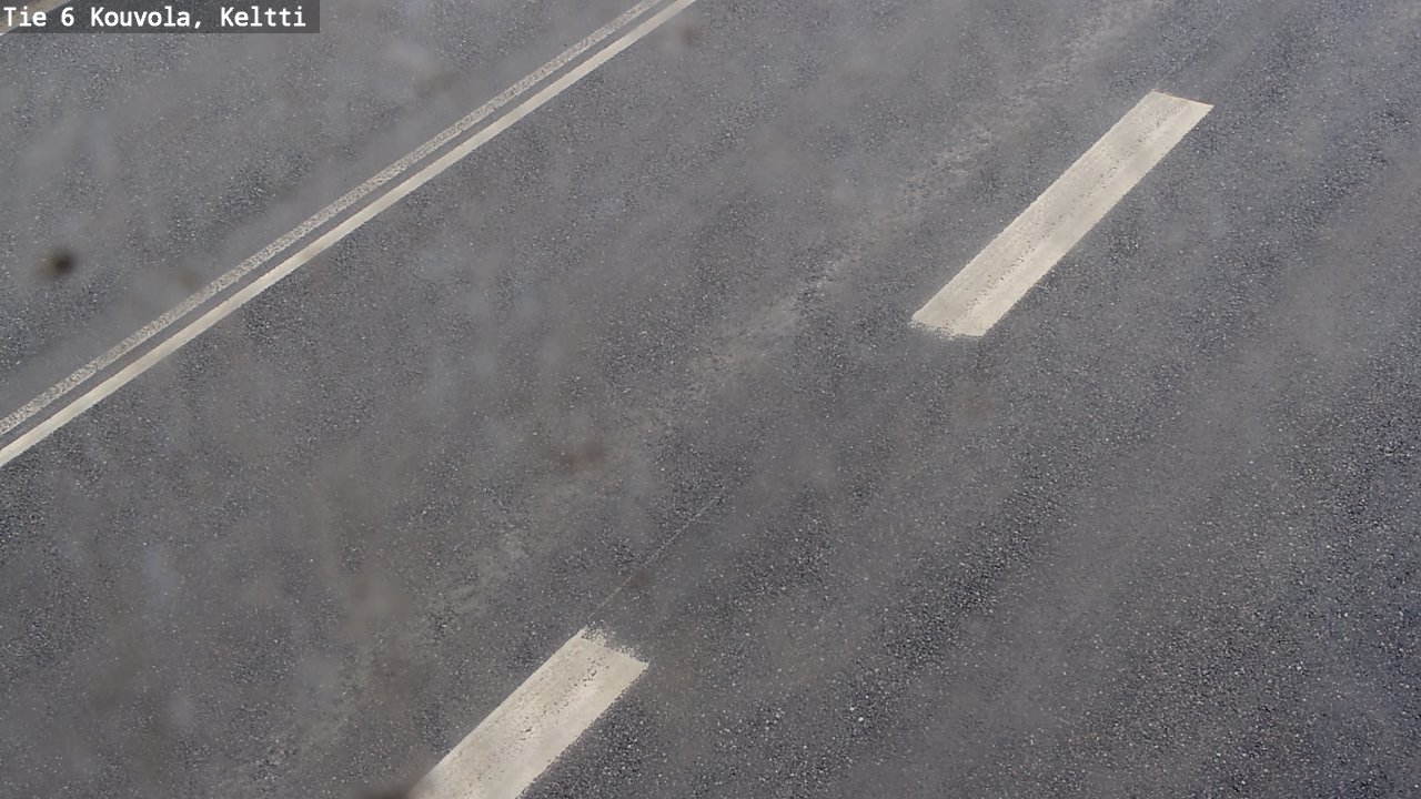 Weather Camera Image Väg 6 Kouvola,  Keltti, Kouvola, Kymenlaakso