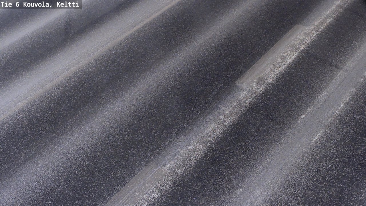 Weather Camera Image Väg 6 Kouvola,  Keltti, Kouvola, Kymenlaakso