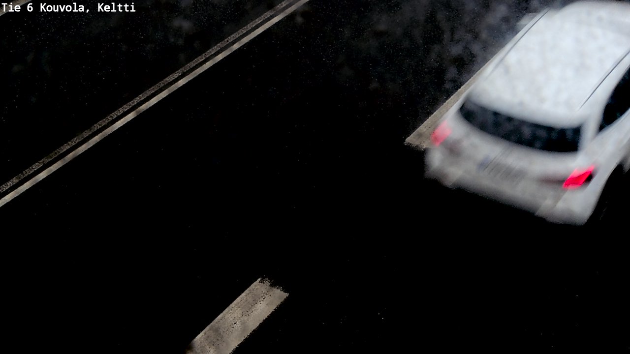 Weather Camera Image Väg 6 Kouvola,  Keltti, Kouvola, Kymenlaakso