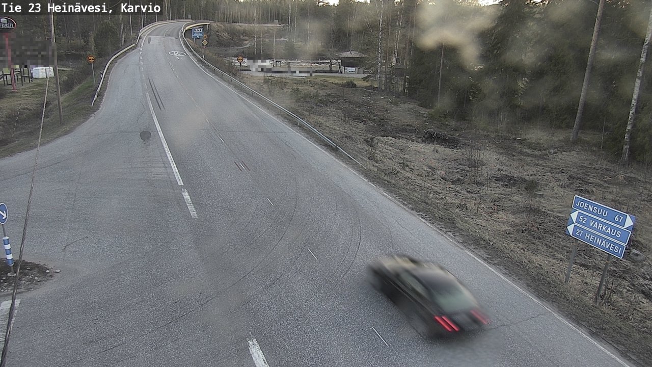 Kelikamerat Kuva Tie 23 Heinävesi, Karvio, Heinävesi, Pohjois-Karjala