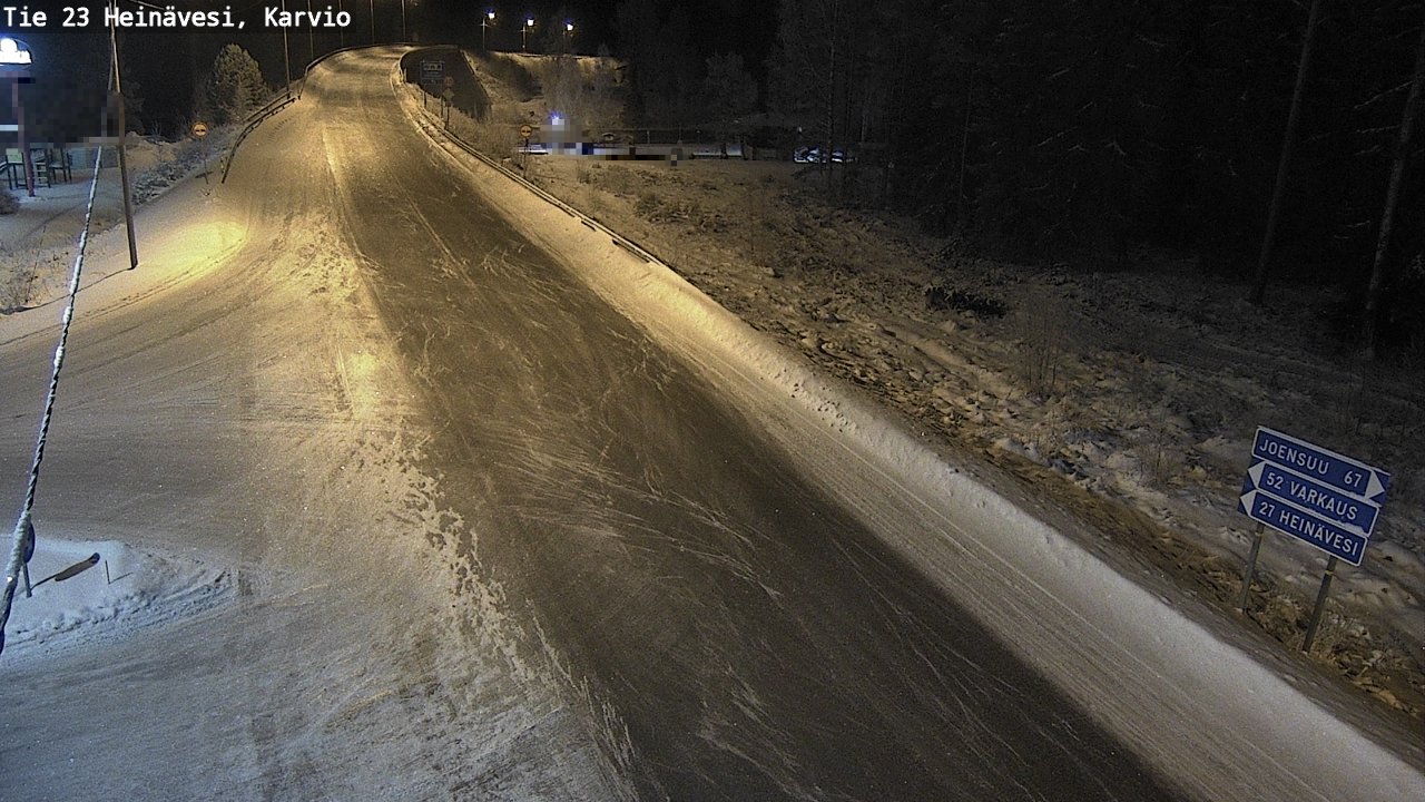 Kelikamerat Kuva Tie 23 Heinävesi, Karvio, Heinävesi, Pohjois-Karjala