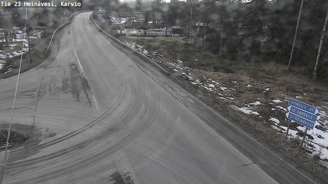 Kelikamerat Kuva Tie 23 Heinävesi, Karvio, Heinävesi, Pohjois-Karjala