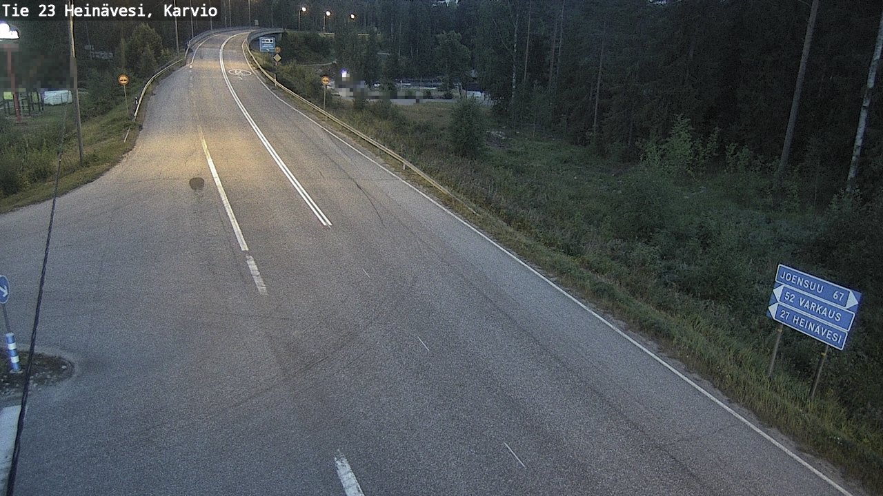 Kelikamerat Kuva Tie 23 Heinävesi, Karvio, Heinävesi, Pohjois-Karjala