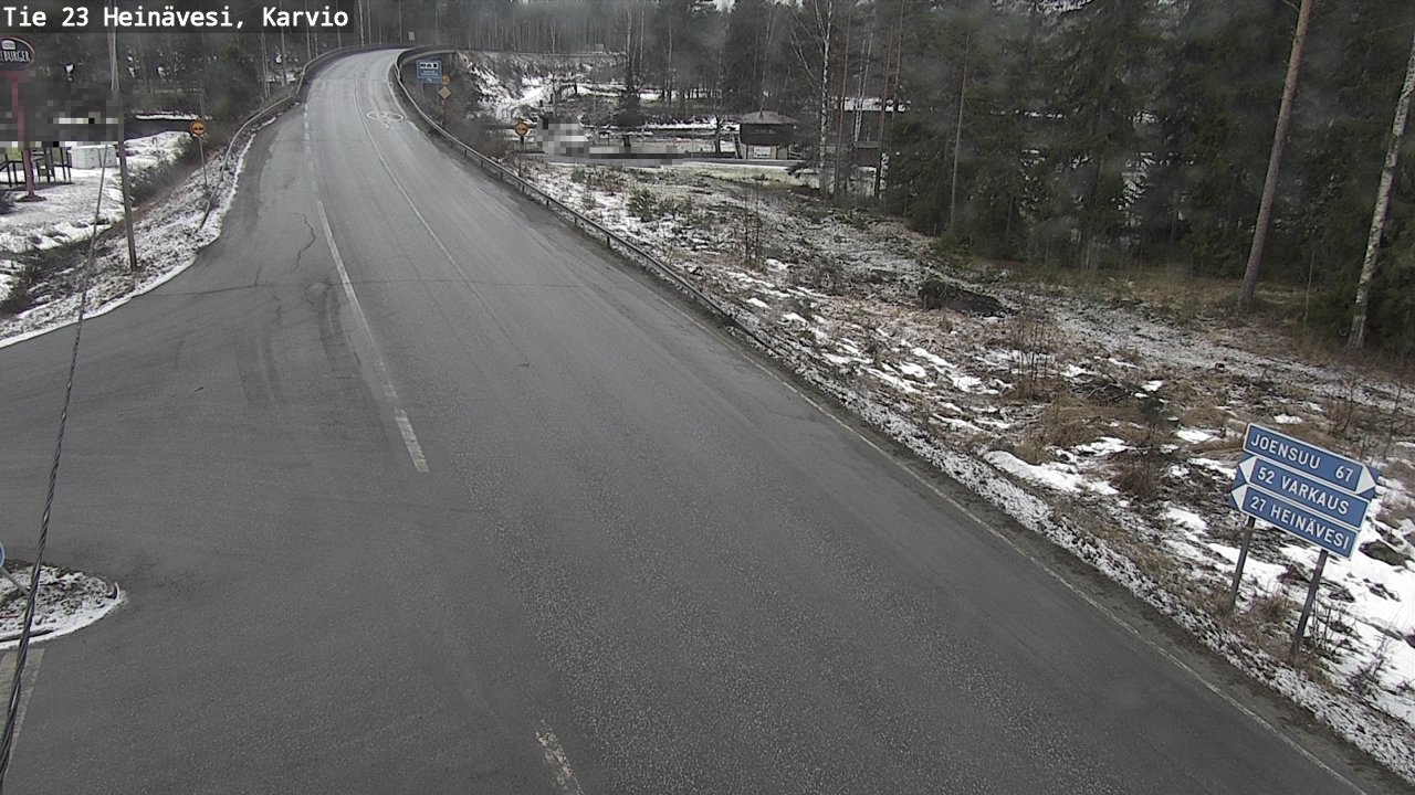 Kelikamerat Kuva Tie 23 Heinävesi, Karvio, Heinävesi, Pohjois-Karjala