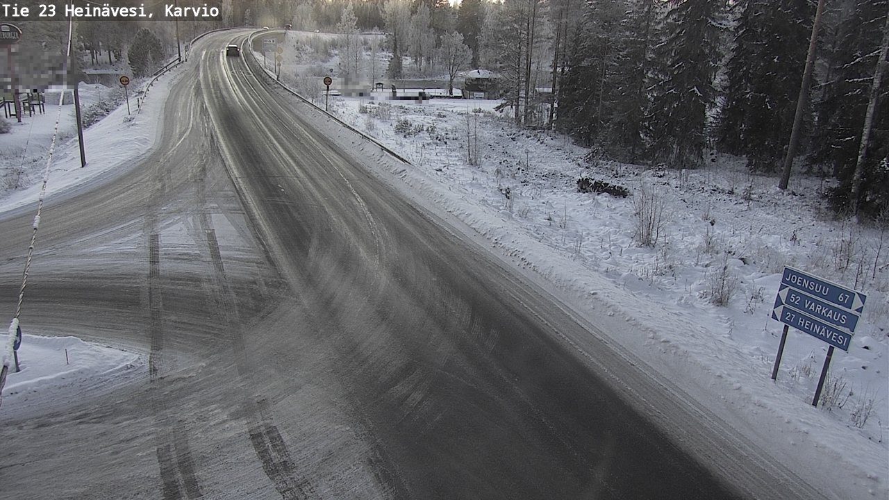 Kelikamerat Kuva Tie 23 Heinävesi, Karvio, Heinävesi, Pohjois-Karjala