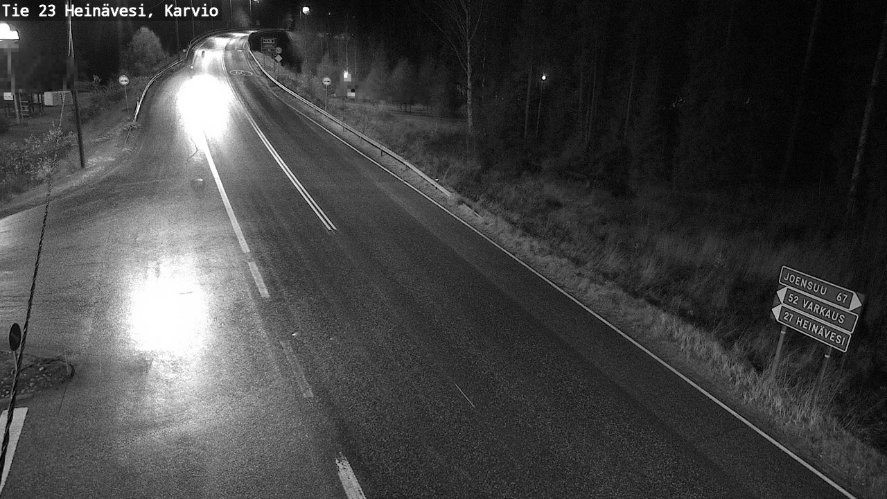 Kelikamerat Kuva Tie 23 Heinävesi, Karvio, Heinävesi, Pohjois-Karjala