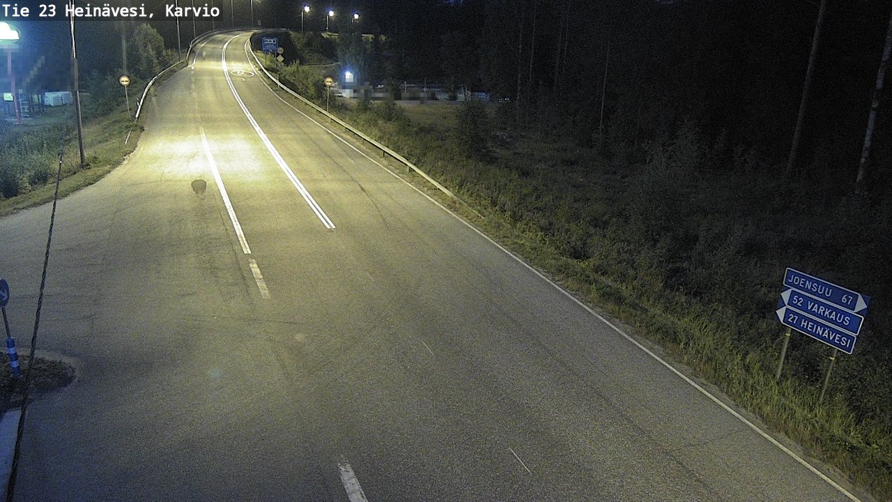 Kelikamerat Kuva Tie 23 Heinävesi, Karvio, Heinävesi, Pohjois-Karjala