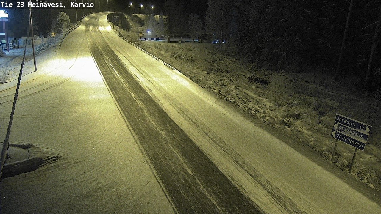 Kelikamerat Kuva Tie 23 Heinävesi, Karvio, Heinävesi, Pohjois-Karjala