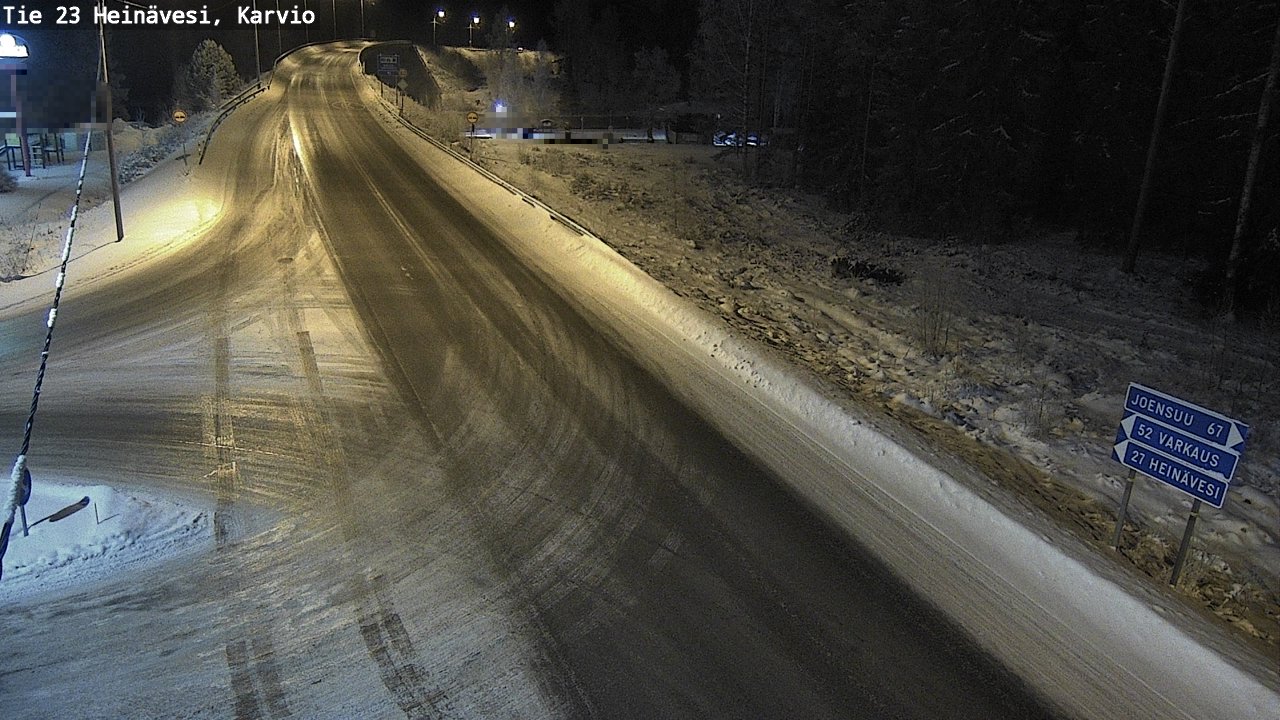 Kelikamerat Kuva Tie 23 Heinävesi, Karvio, Heinävesi, Pohjois-Karjala