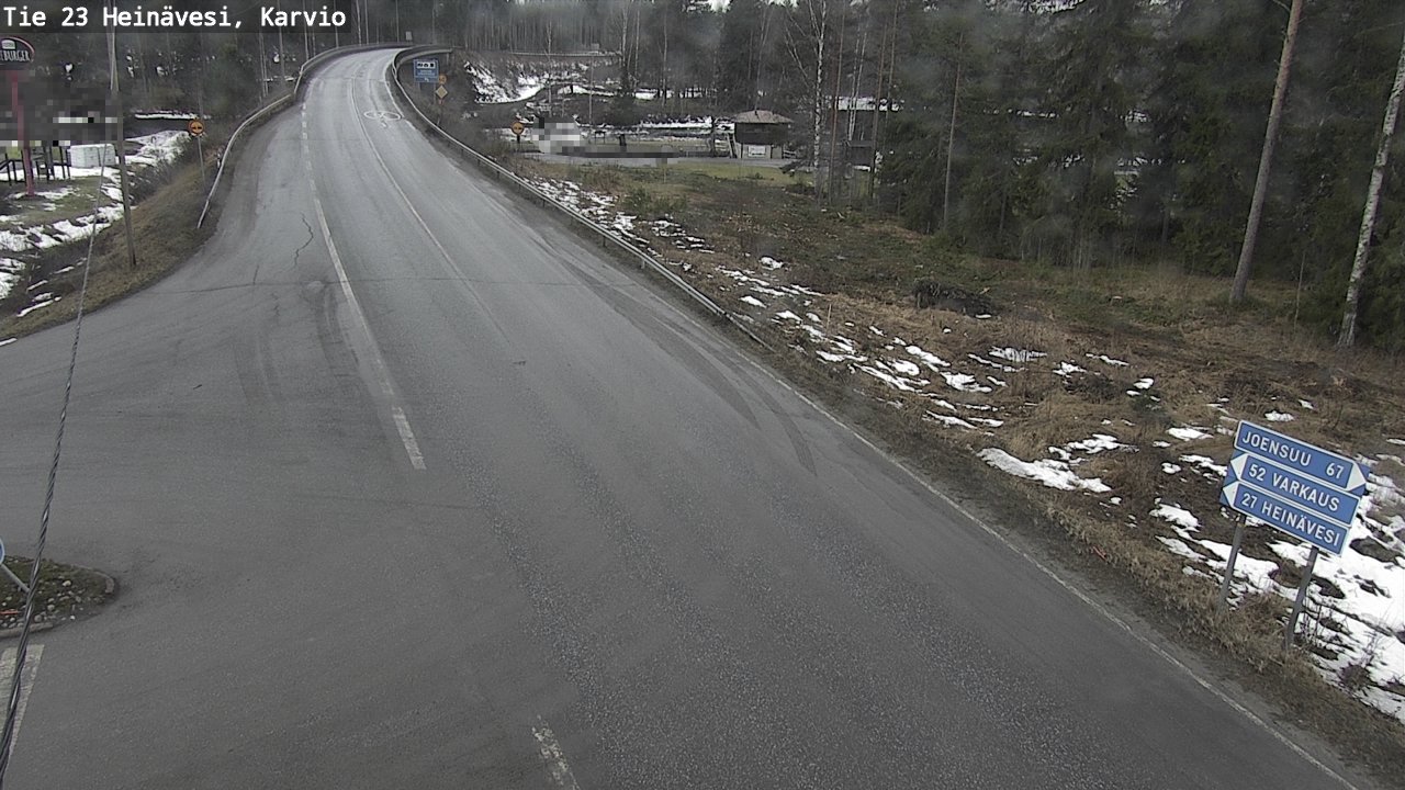 Kelikamerat Kuva Tie 23 Heinävesi, Karvio, Heinävesi, Pohjois-Karjala