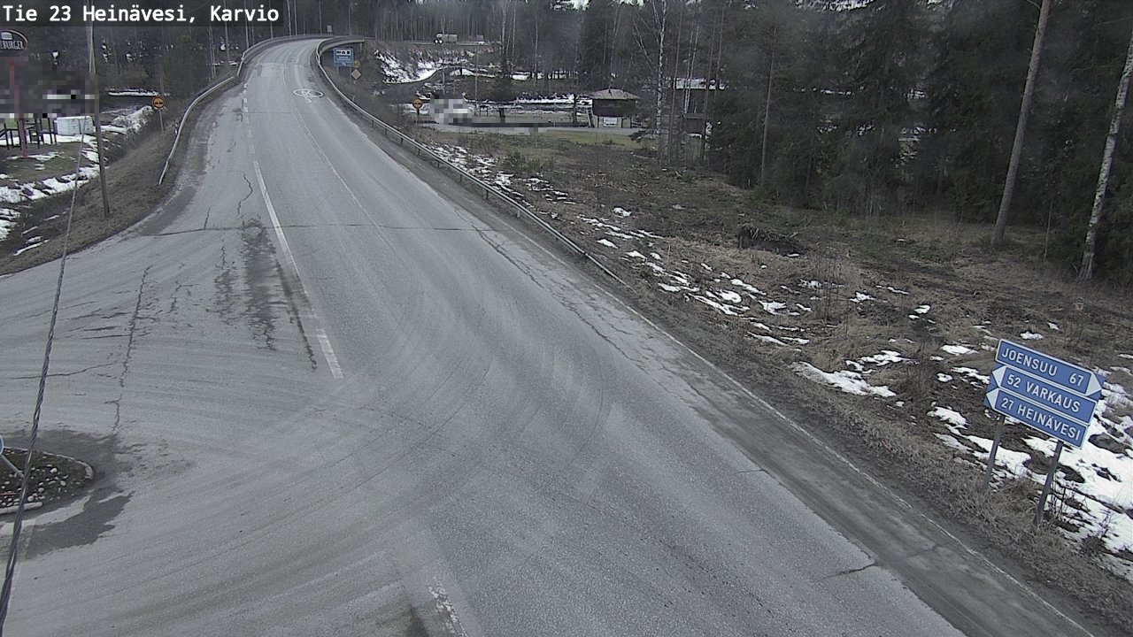 Kelikamerat Kuva Tie 23 Heinävesi, Karvio, Heinävesi, Pohjois-Karjala