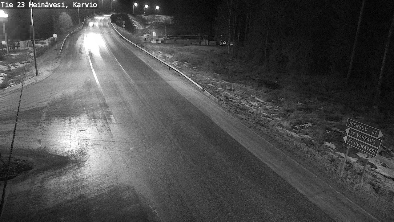Kelikamerat Kuva Tie 23 Heinävesi, Karvio, Heinävesi, Pohjois-Karjala