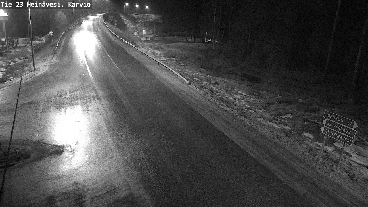 Kelikamerat Kuva Tie 23 Heinävesi, Karvio, Heinävesi, Pohjois-Karjala