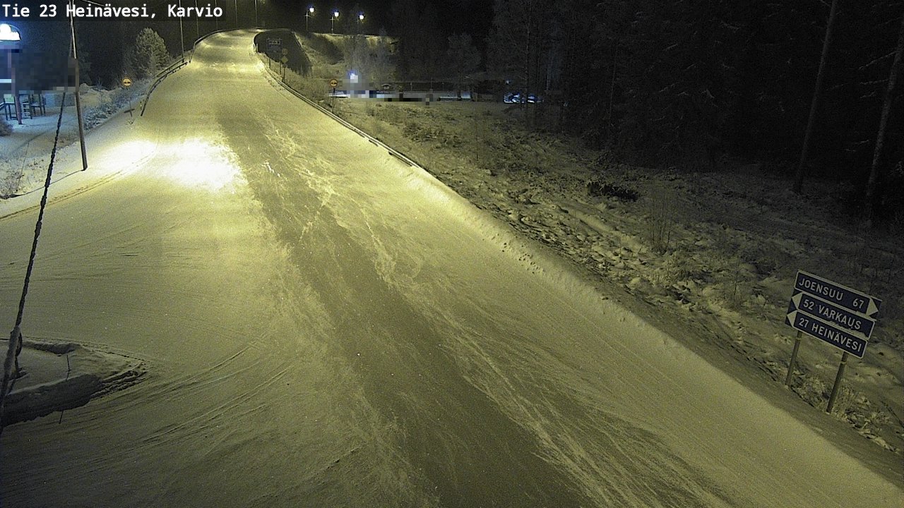 Kelikamerat Kuva Tie 23 Heinävesi, Karvio, Heinävesi, Pohjois-Karjala