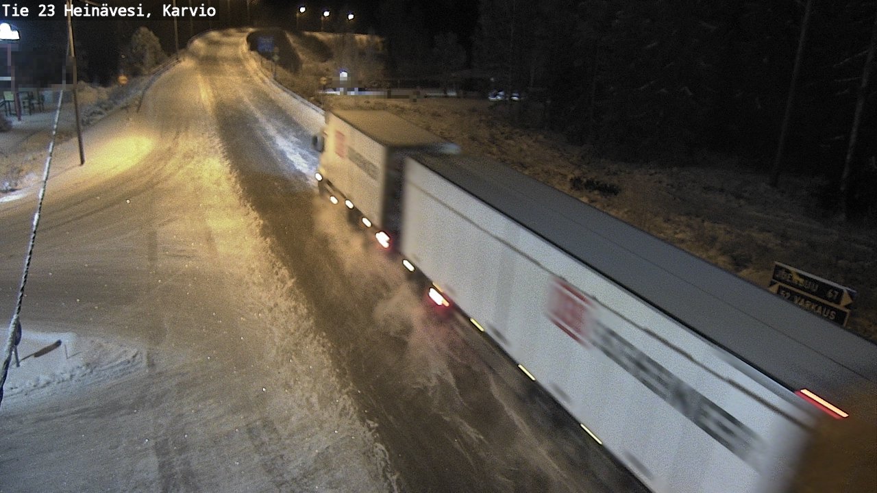 Kelikamerat Kuva Tie 23 Heinävesi, Karvio, Heinävesi, Pohjois-Karjala