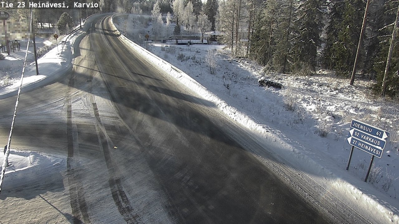 Kelikamerat Kuva Tie 23 Heinävesi, Karvio, Heinävesi, Pohjois-Karjala