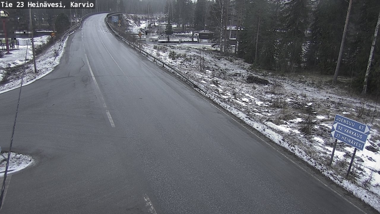Kelikamerat Kuva Tie 23 Heinävesi, Karvio, Heinävesi, Pohjois-Karjala