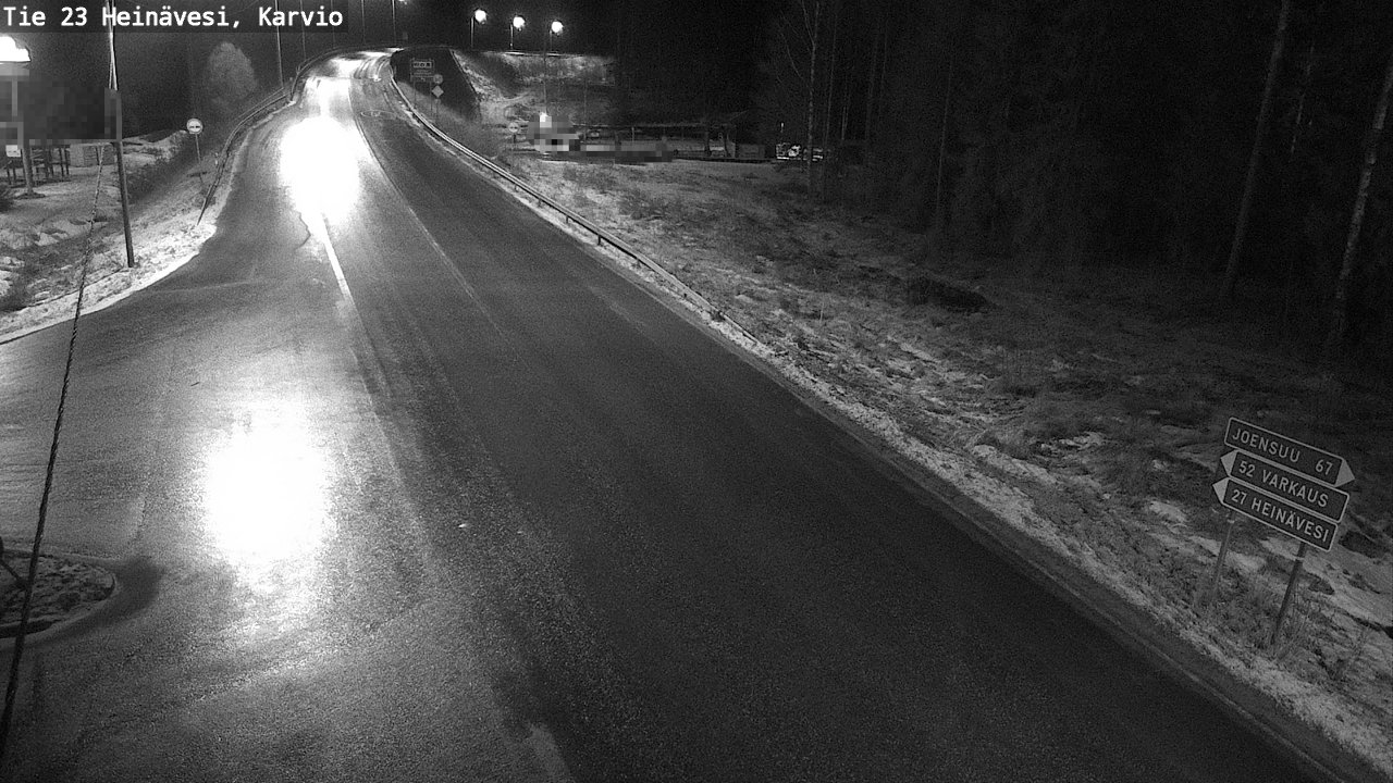 Kelikamerat Kuva Tie 23 Heinävesi, Karvio, Heinävesi, Pohjois-Karjala