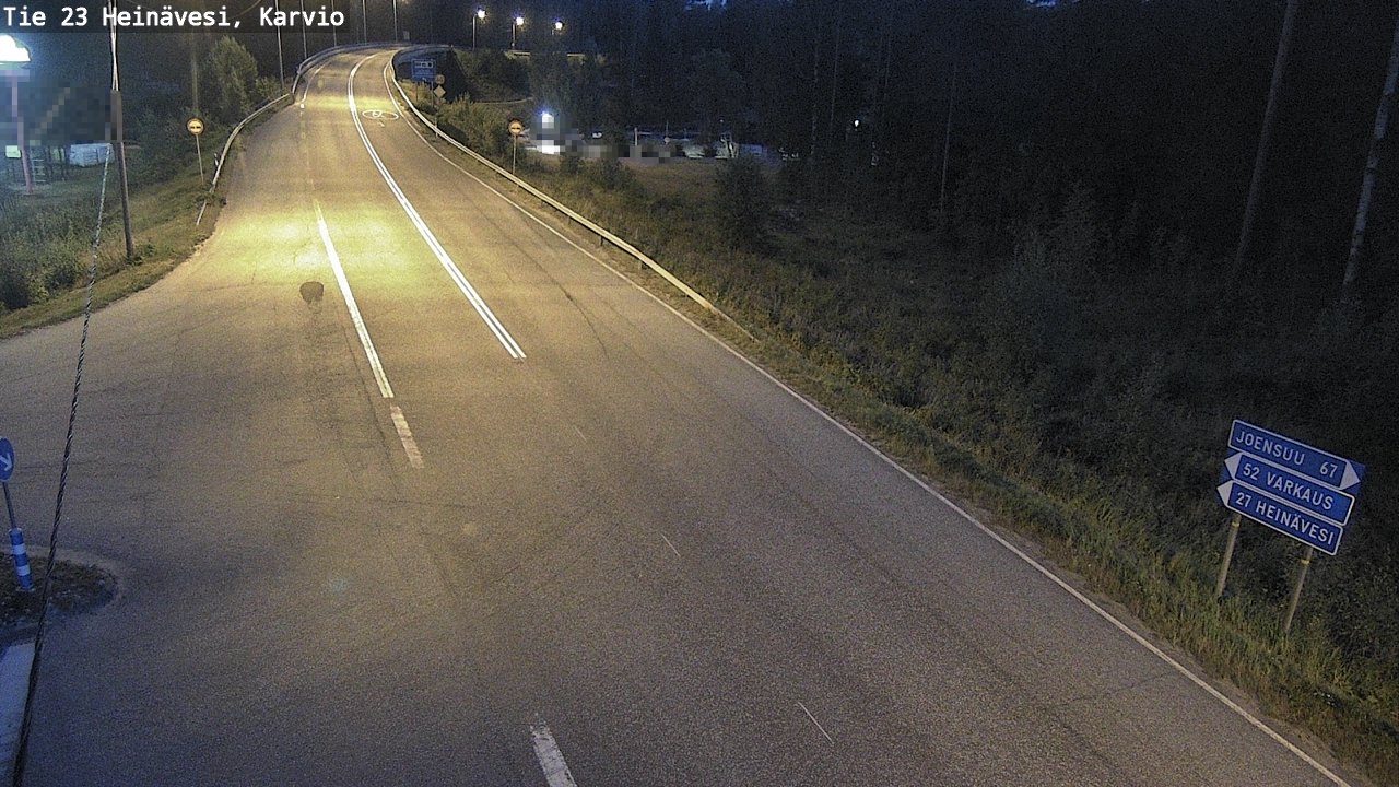 Kelikamerat Kuva Tie 23 Heinävesi, Karvio, Heinävesi, Pohjois-Karjala