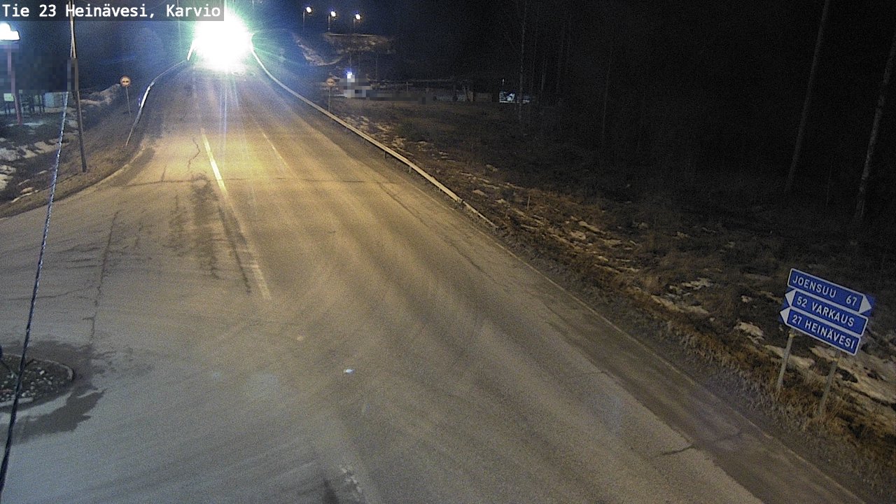 Kelikamerat Kuva Tie 23 Heinävesi, Karvio, Heinävesi, Pohjois-Karjala