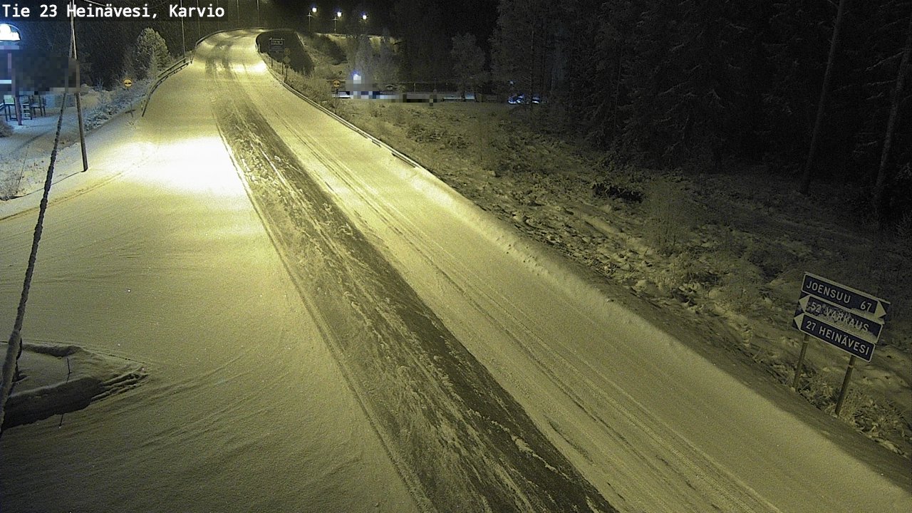 Kelikamerat Kuva Tie 23 Heinävesi, Karvio, Heinävesi, Pohjois-Karjala