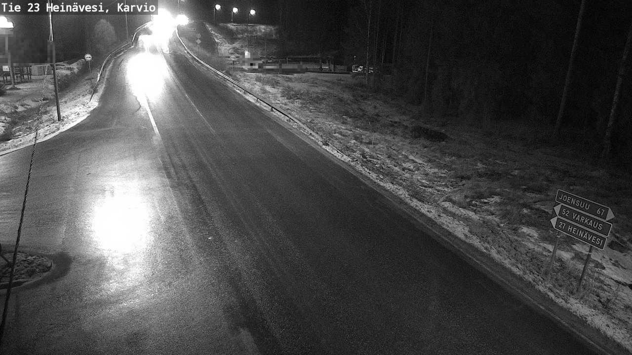 Kelikamerat Kuva Tie 23 Heinävesi, Karvio, Heinävesi, Pohjois-Karjala