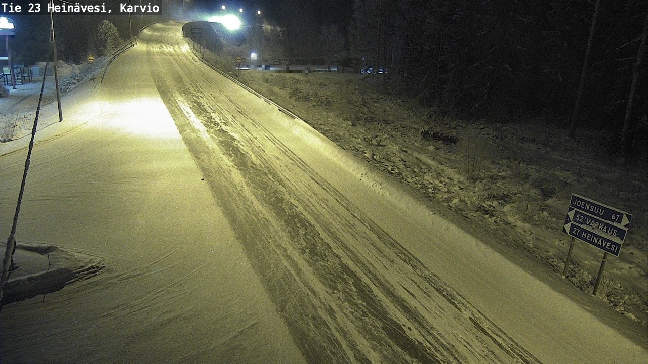 Kelikamerat Kuva Tie 23 Heinävesi, Karvio, Heinävesi, Pohjois-Karjala
