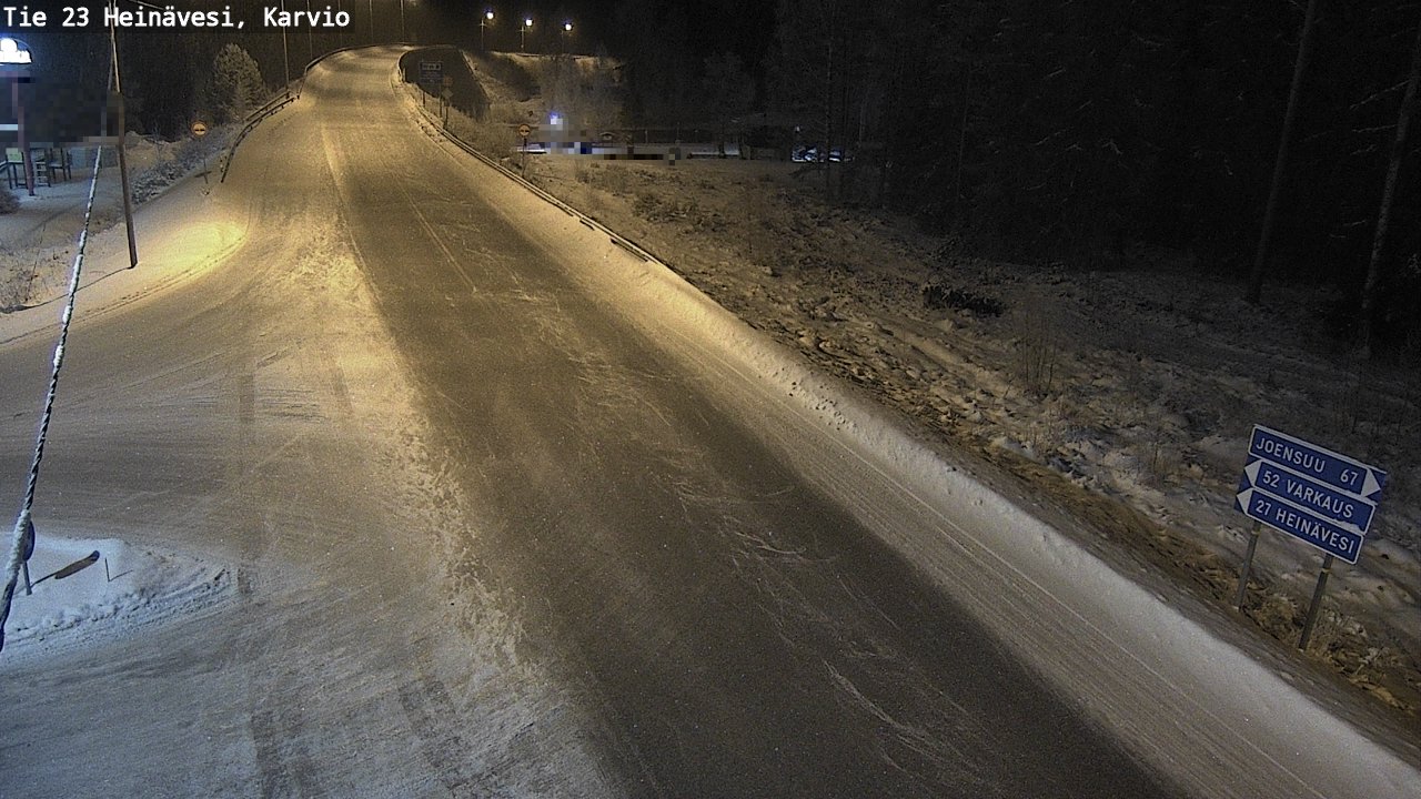 Kelikamerat Kuva Tie 23 Heinävesi, Karvio, Heinävesi, Pohjois-Karjala