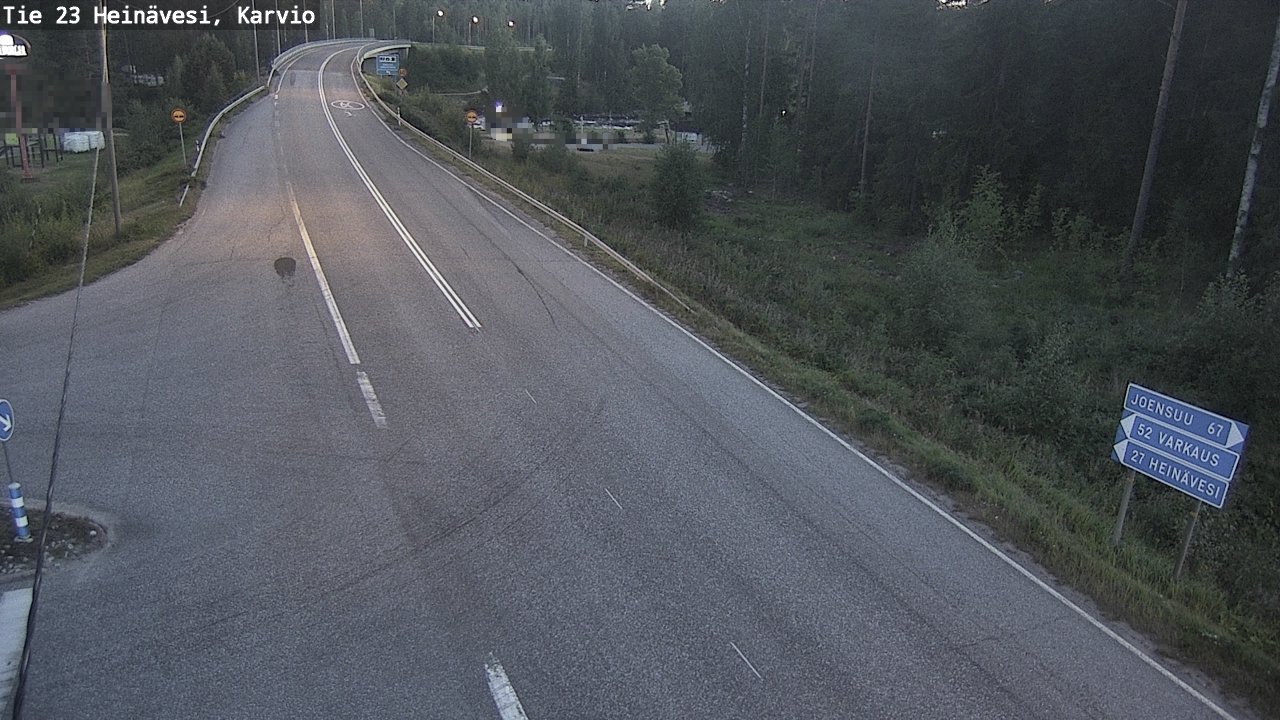 Kelikamerat Kuva Tie 23 Heinävesi, Karvio, Heinävesi, Pohjois-Karjala