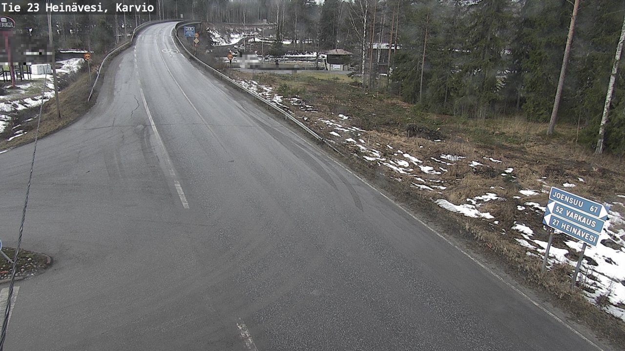 Kelikamerat Kuva Tie 23 Heinävesi, Karvio, Heinävesi, Pohjois-Karjala