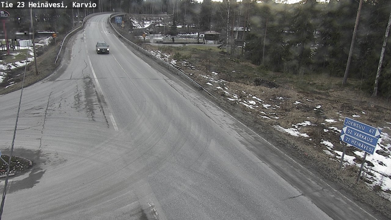 Kelikamerat Kuva Tie 23 Heinävesi, Karvio, Heinävesi, Pohjois-Karjala