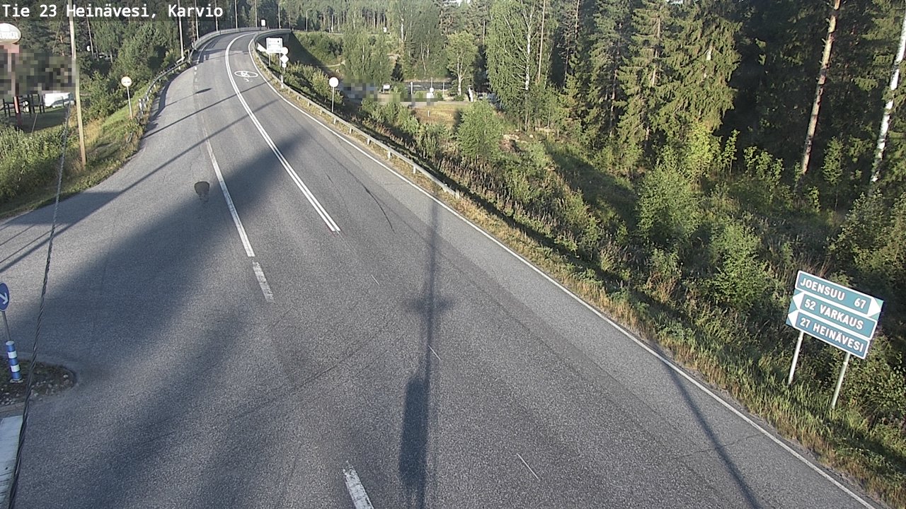 Kelikamerat Kuva Tie 23 Heinävesi, Karvio, Heinävesi, Pohjois-Karjala
